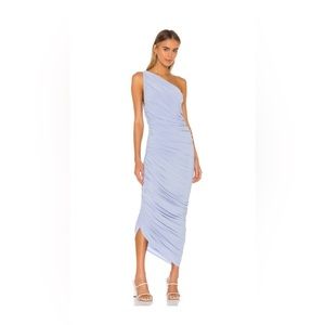 Norma Kamali X Revolve Diana Gown in Celestial Blue